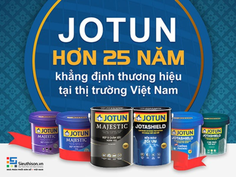 thương hiệu sơn Jotun