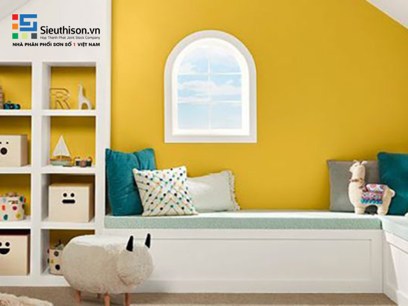 sơn phòng ngủ hợp với người mệnh Thổ