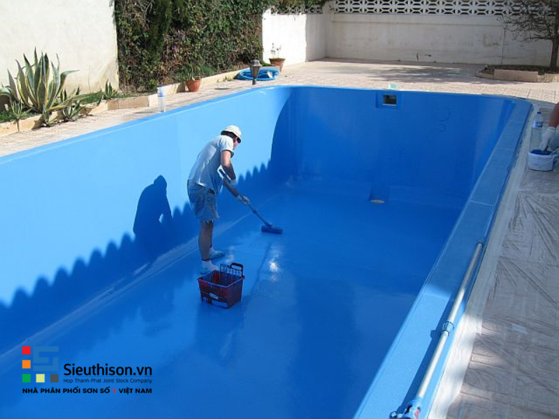 sơn epoxy chống thấm cho bể nước