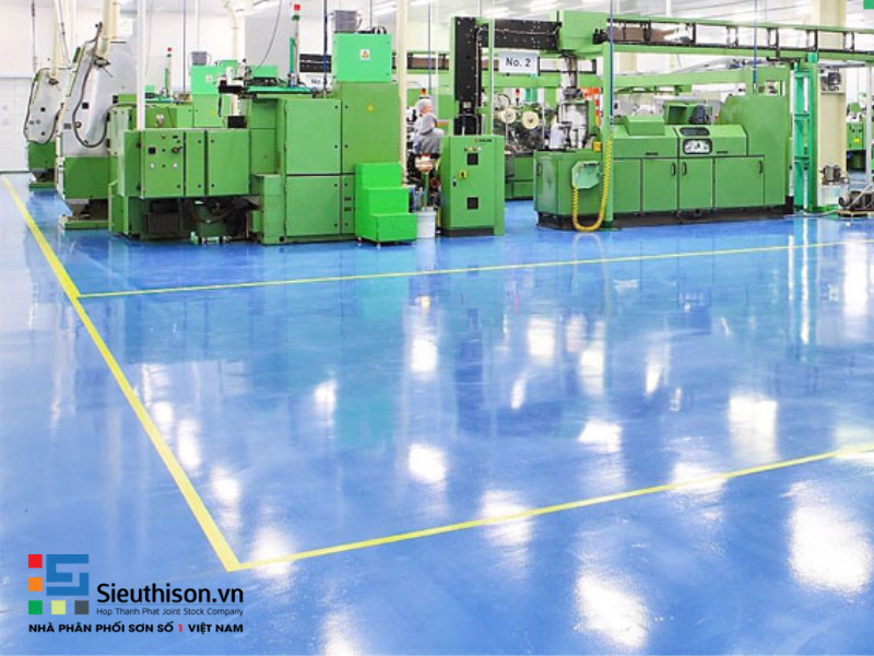 sơn epoxy cho sàn nhà máy