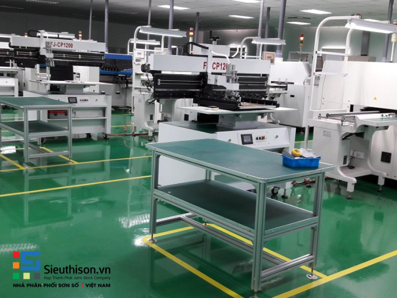 ứng dụng của sơn epoxy