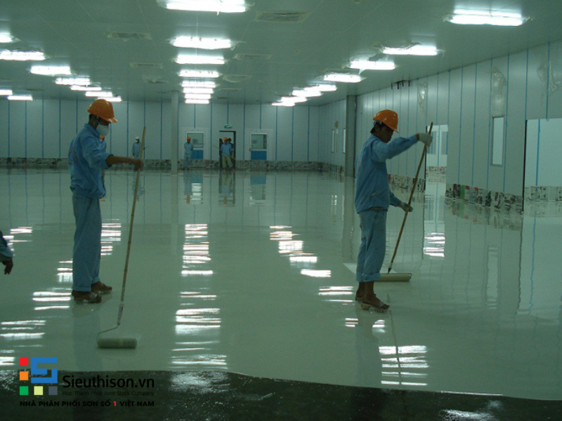 các bước thi công sơn epoxy