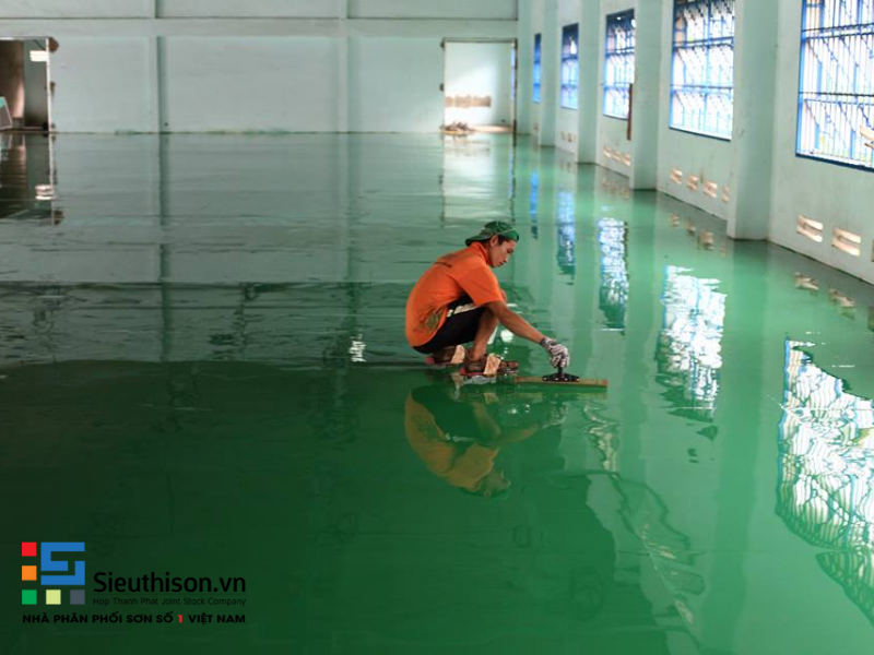 sơn sàn chất công nghiệp chất lượng