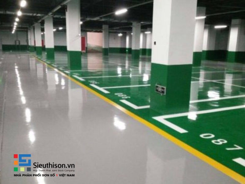 vị trí sơn epoxy