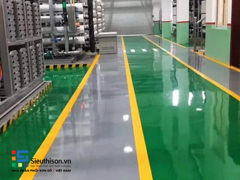 công năng của sơn sàn epoxy