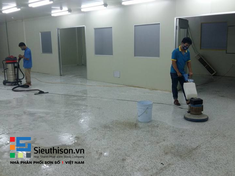 dụng cụ thi công sơn epoxy