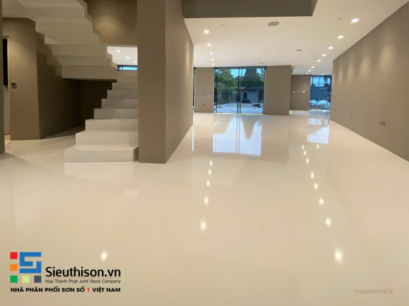 tại sao nên thi công sơn epoxy cho sàn văn phòng