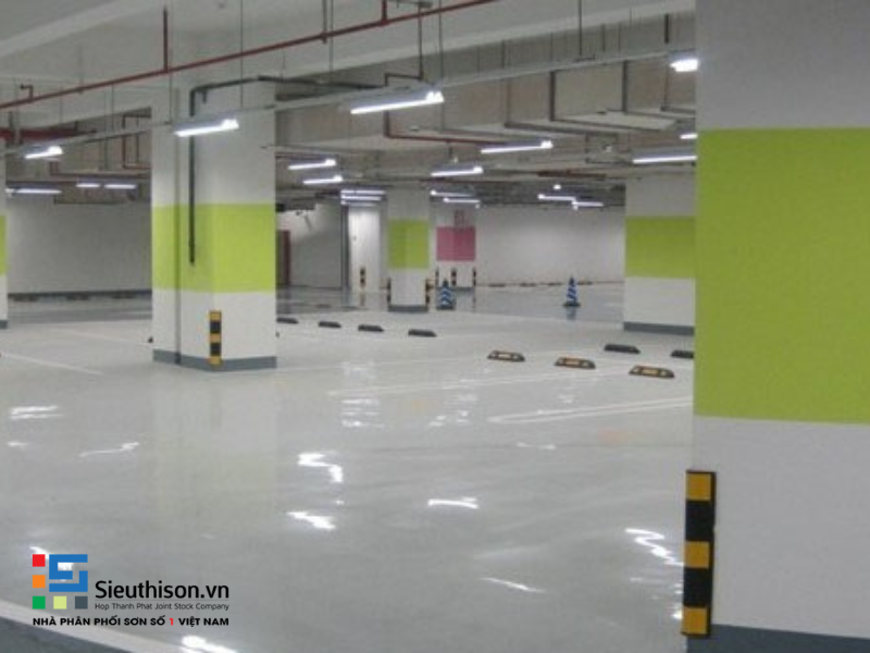 sơn epoxy cho hầm giữ xe