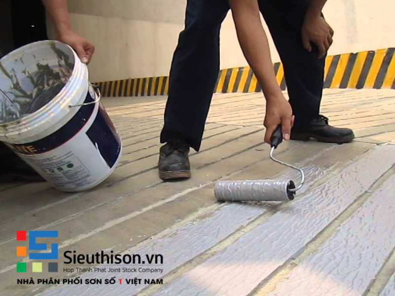 thi công sơn epoxy cho đường hầm giữ xe