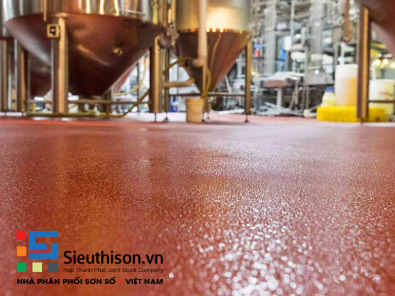 ứng dụng của sơn epoxy chống trơn trượt