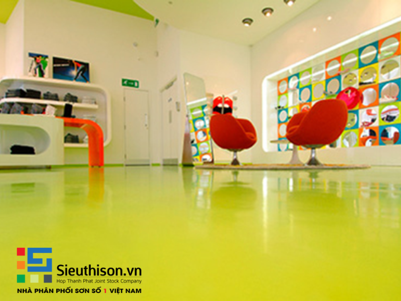 lợi ích của sơn sàn epoxy