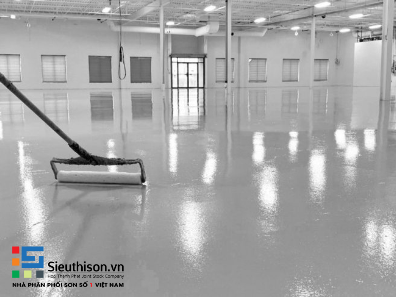thi công sơn nền epoxy