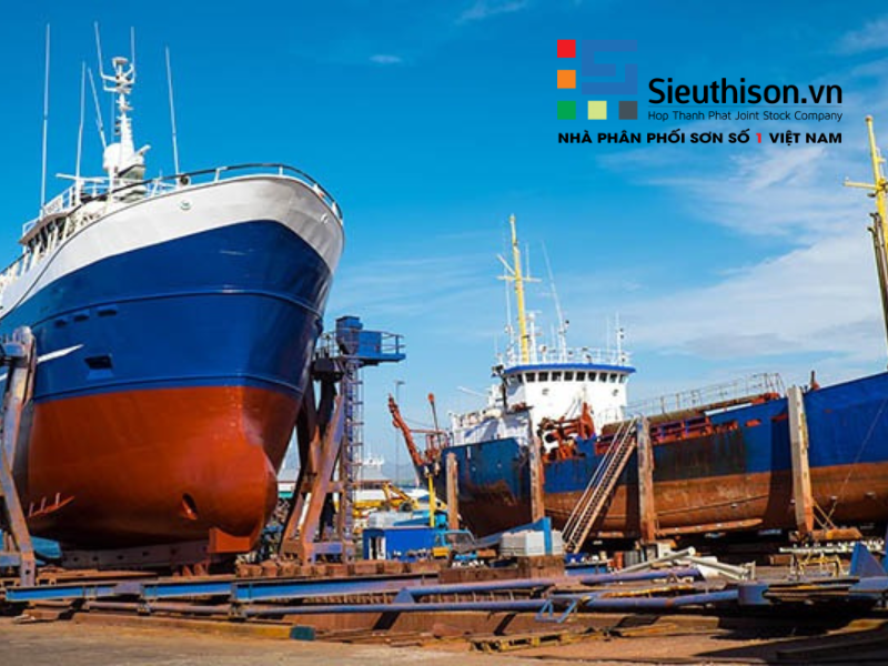 sơn epoxy cho thuyền đi biển