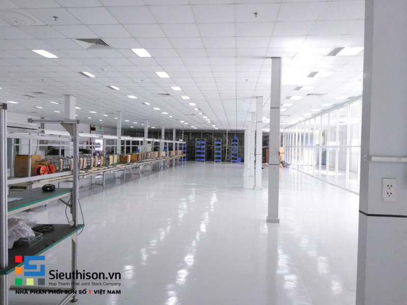 sơn sàn epoxy đạt chất lượng cao