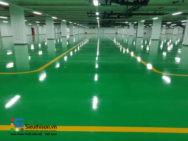 thi công sơn sàn epoxy đạt chất lượng cao