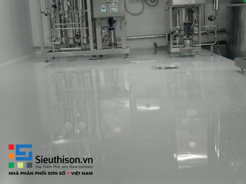 thi công sơn epoxy tự san phẳng
