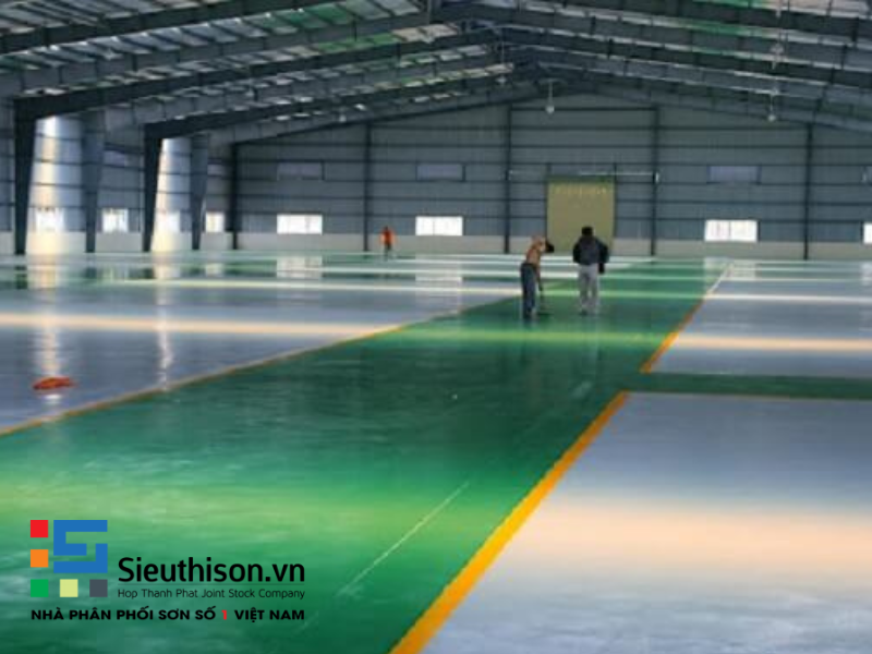 Sơn sàn epoxy nhà xưởng