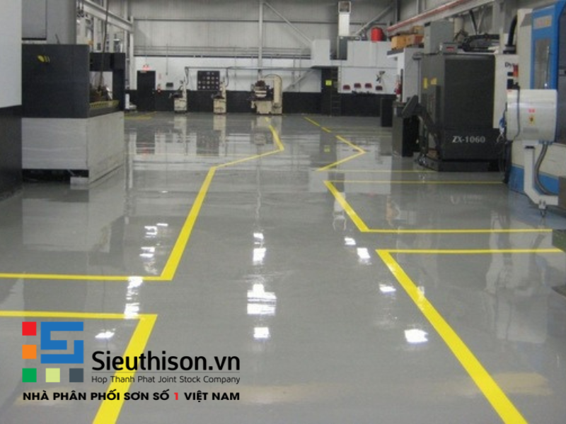 sơn sàn epoxy cho nhà xưởng