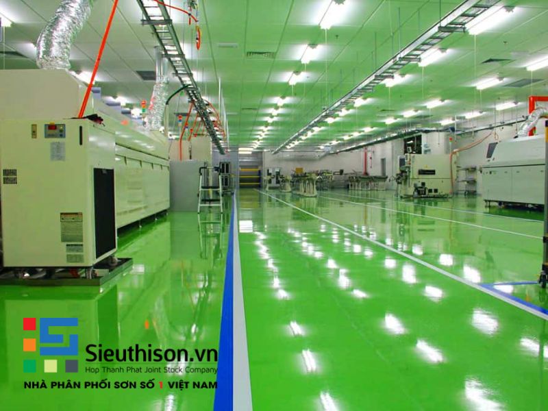 đặc điểm của sơn epoxy kháng khuẩn