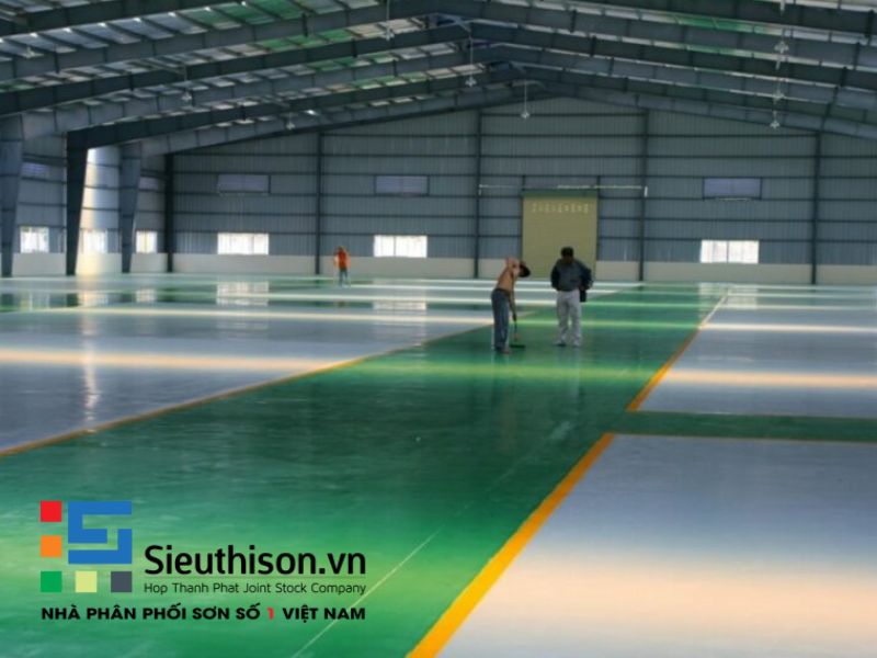 nhà thầu thi công sơn epoxy chuyên nghiệp