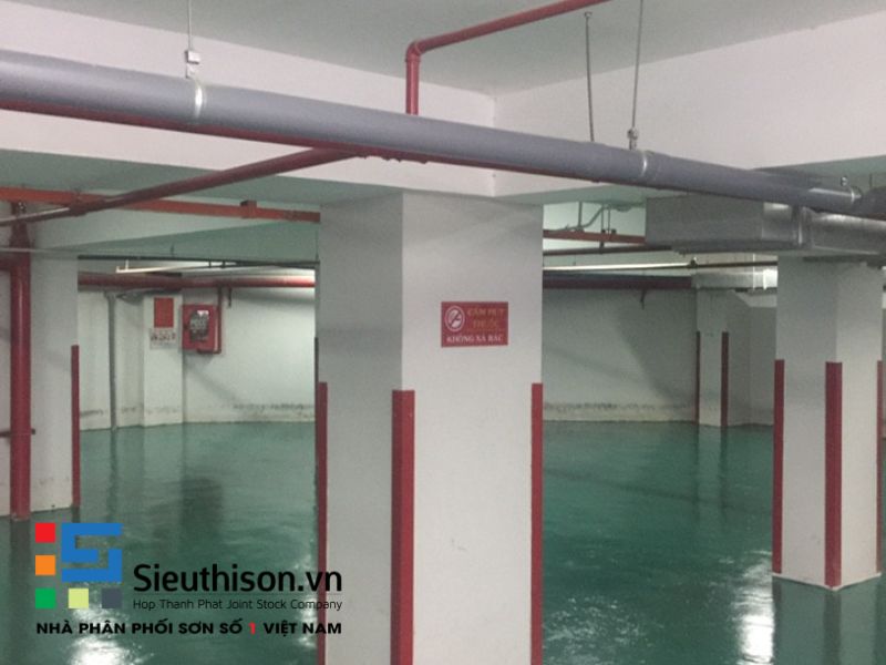 sơn epoxy cho tầng hầm