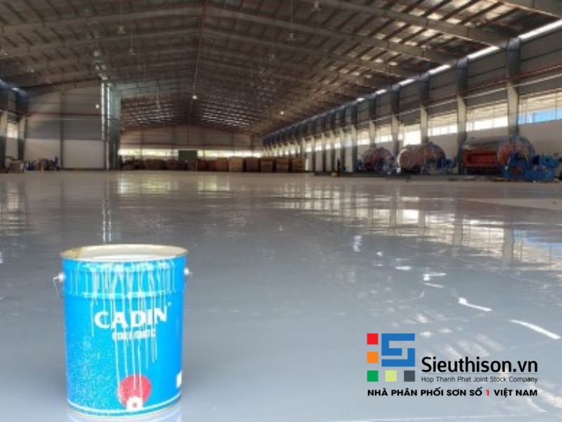 sơn epoxy cho nền bê tông CADIN