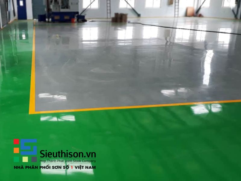 sơn epoxy hệ nước có khả năng chịu lực tốt