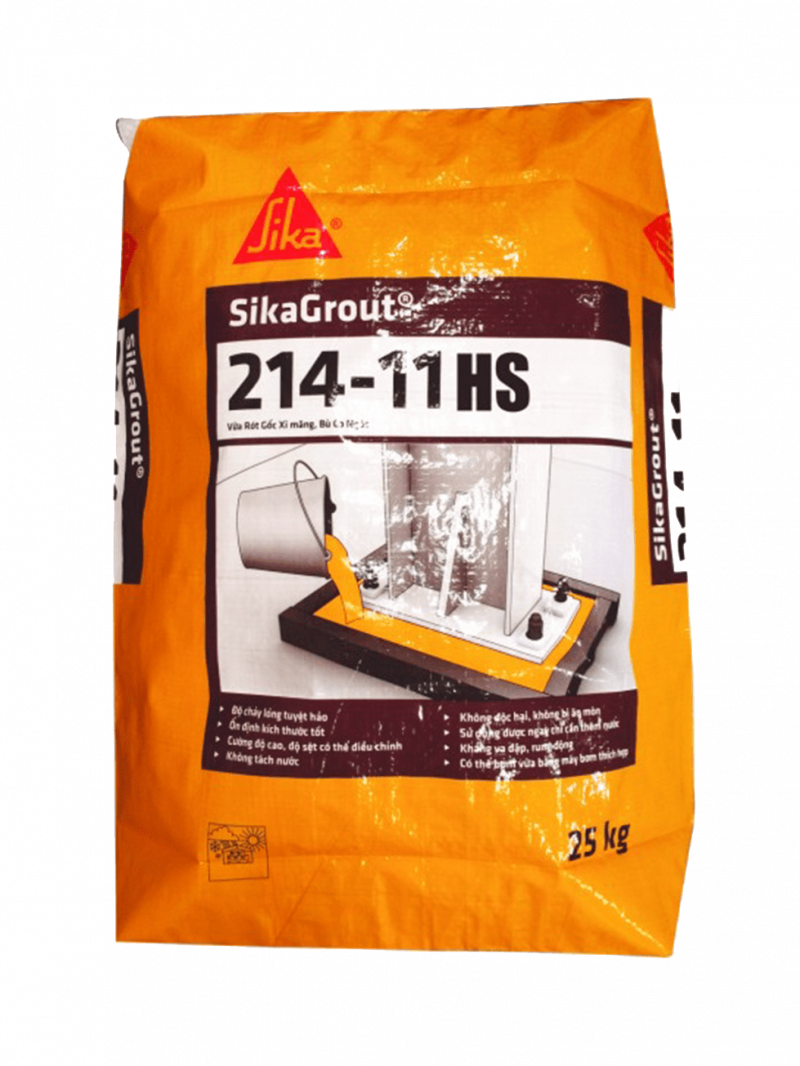 Vữa rót gốc xi măng Sika Grout 214-11 HS