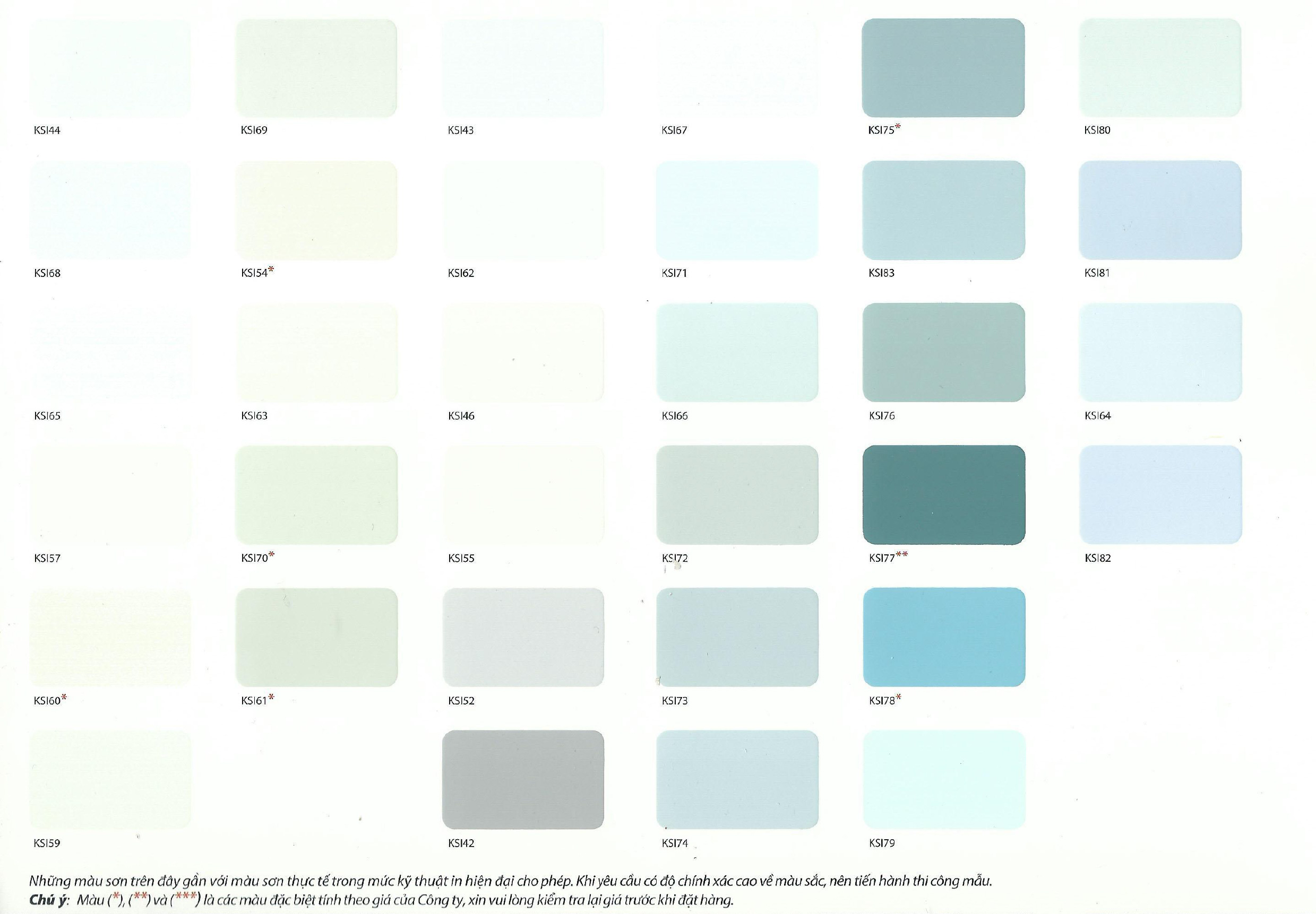 Khám phá bảng màu sơn nước Kansai đa dạng và phong phú để thực hiện mọi ý tưởng trang trí cho ngôi nhà của bạn. Hãy đến với chúng tôi để lựa chọn cho mình bảng màu ưng ý nhất.