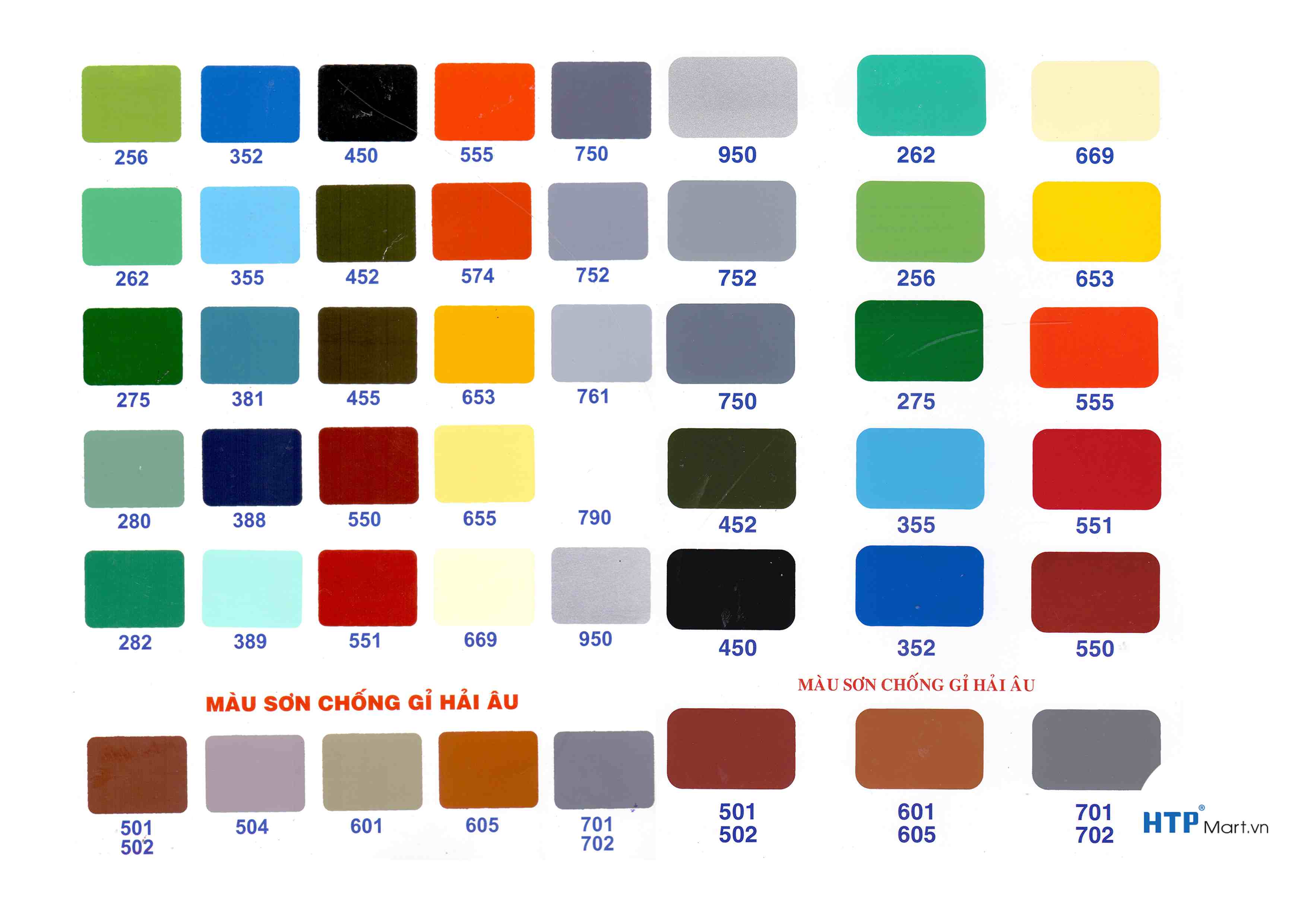 Bảng màu sơn phủ hải âu 2 với nhiều lựa chọn màu sắc và tính năng độc đáo sẽ làm hài lòng cả những khách hàng khó tính nhất. Hãy xem hình để tìm kiếm lựa chọn phù hợp với mình.