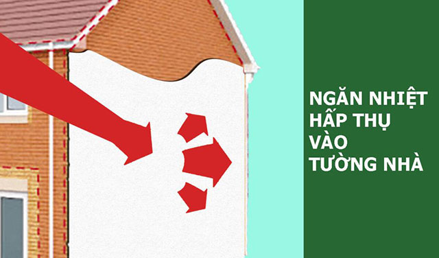 CÁCH CHỐNG NÓNG CHO TƯỜNG ĐỨNG