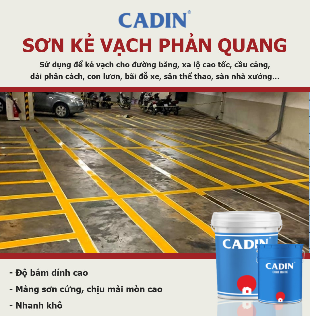 sơn kẻ vạch tầng hầm