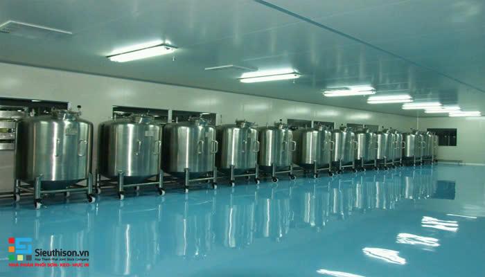 sơn epoxy kháng hóa chất