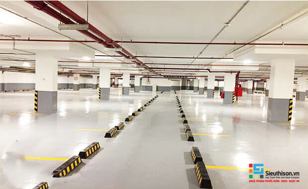 Lý Do Chọn Sơn Epoxy Kẻ Vạch Cho Nhà Xưởng, Tầng Hầm