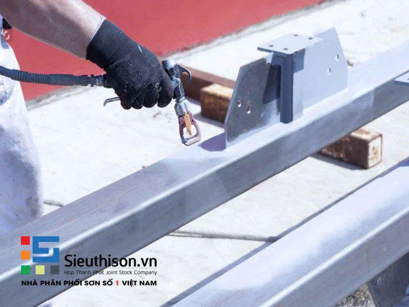 sơn sắt mạ kẽm 