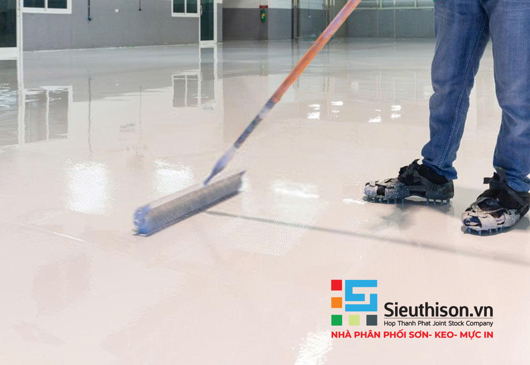 sơn epoxy tự san phẳng