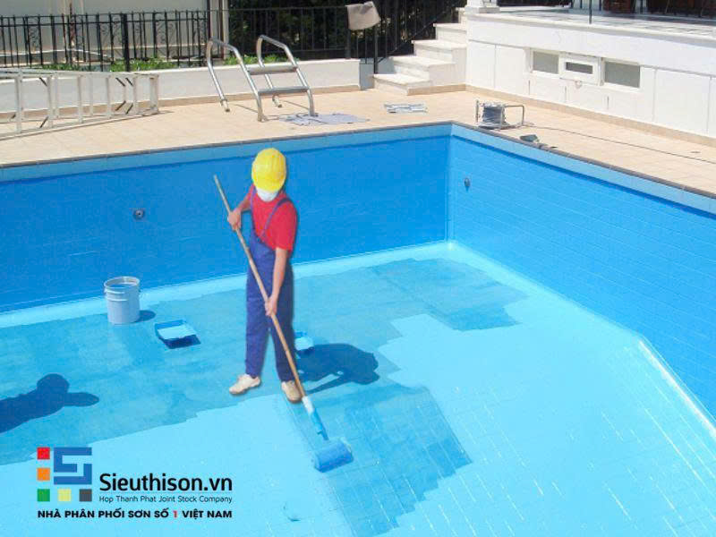 sơn epoxy chống bể nước