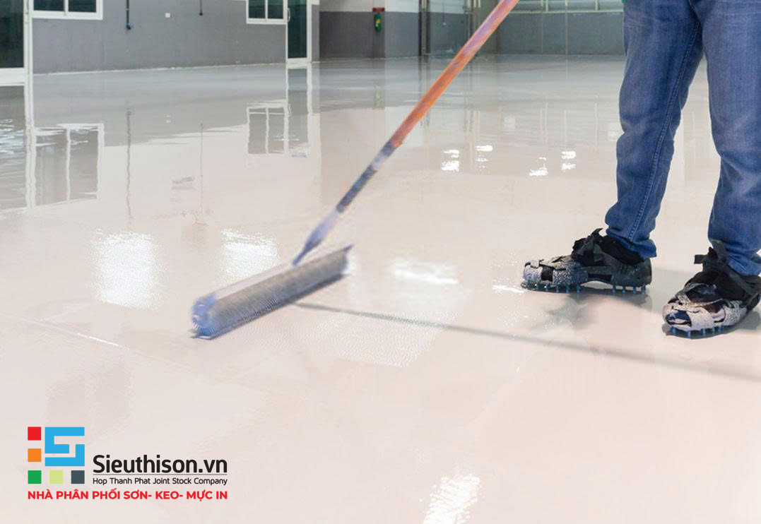 sơn epoxy tự san phẳng