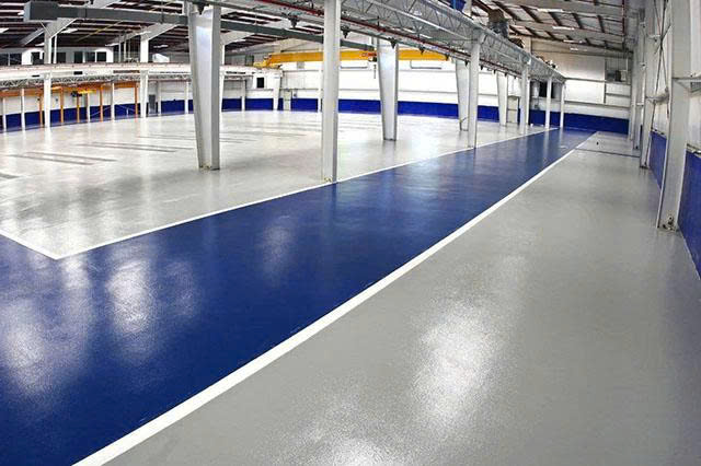 Ứng dụng sơn Epoxy cho sàn công nghiệp Ứng dụng sơn Epoxy cho sàn công nghiệp