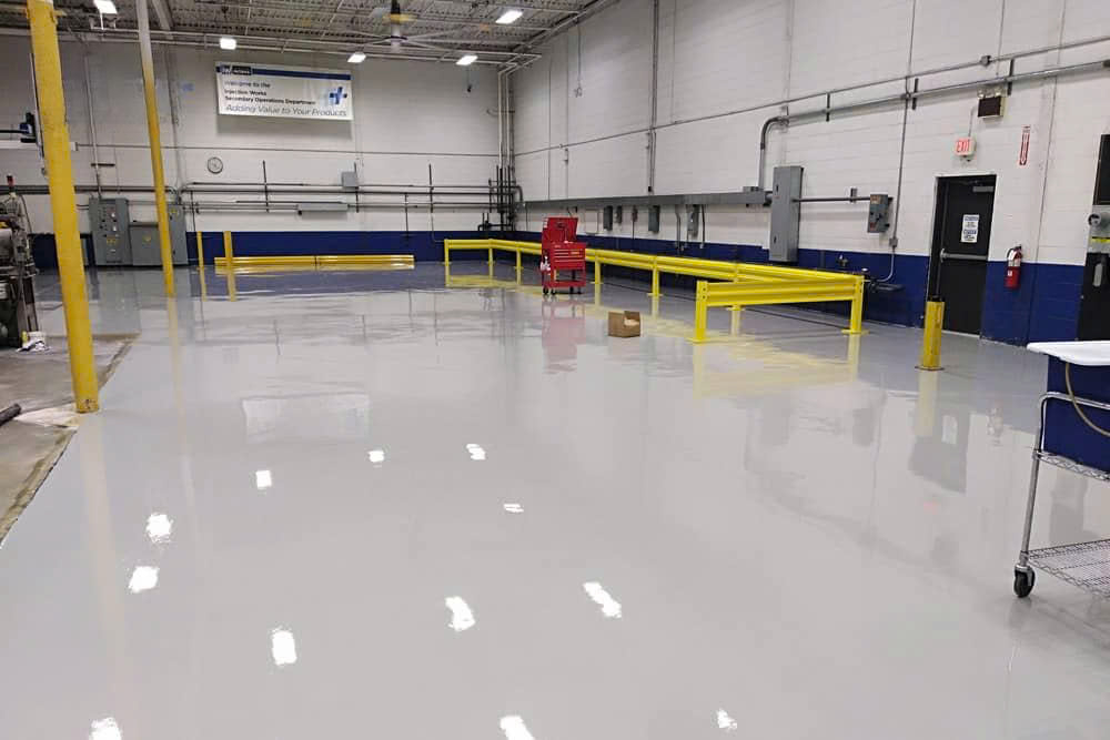 Sơn Epoxy trong nhà máy, khu sản xuất Sơn Epoxy trong nhà máy, khu sản xuất