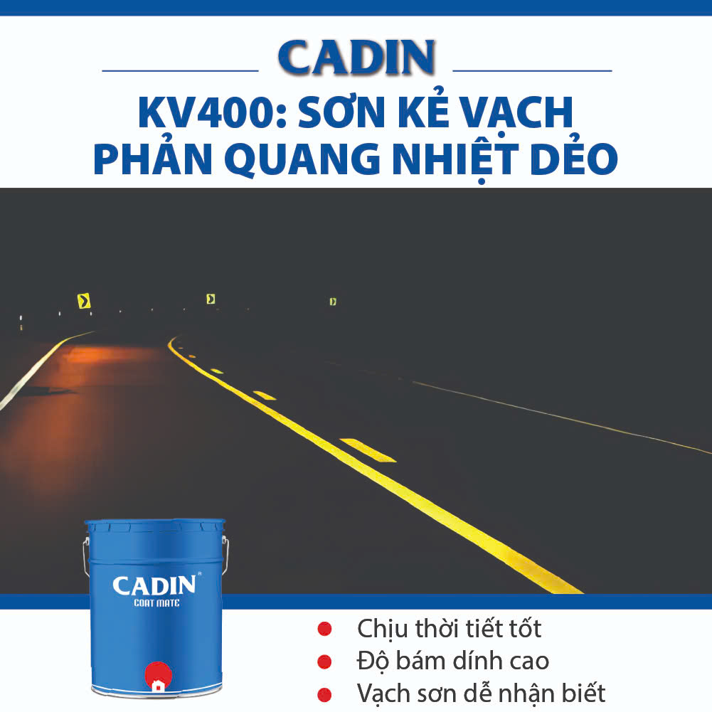 sơn kẻ vạch nhiệt dẻo