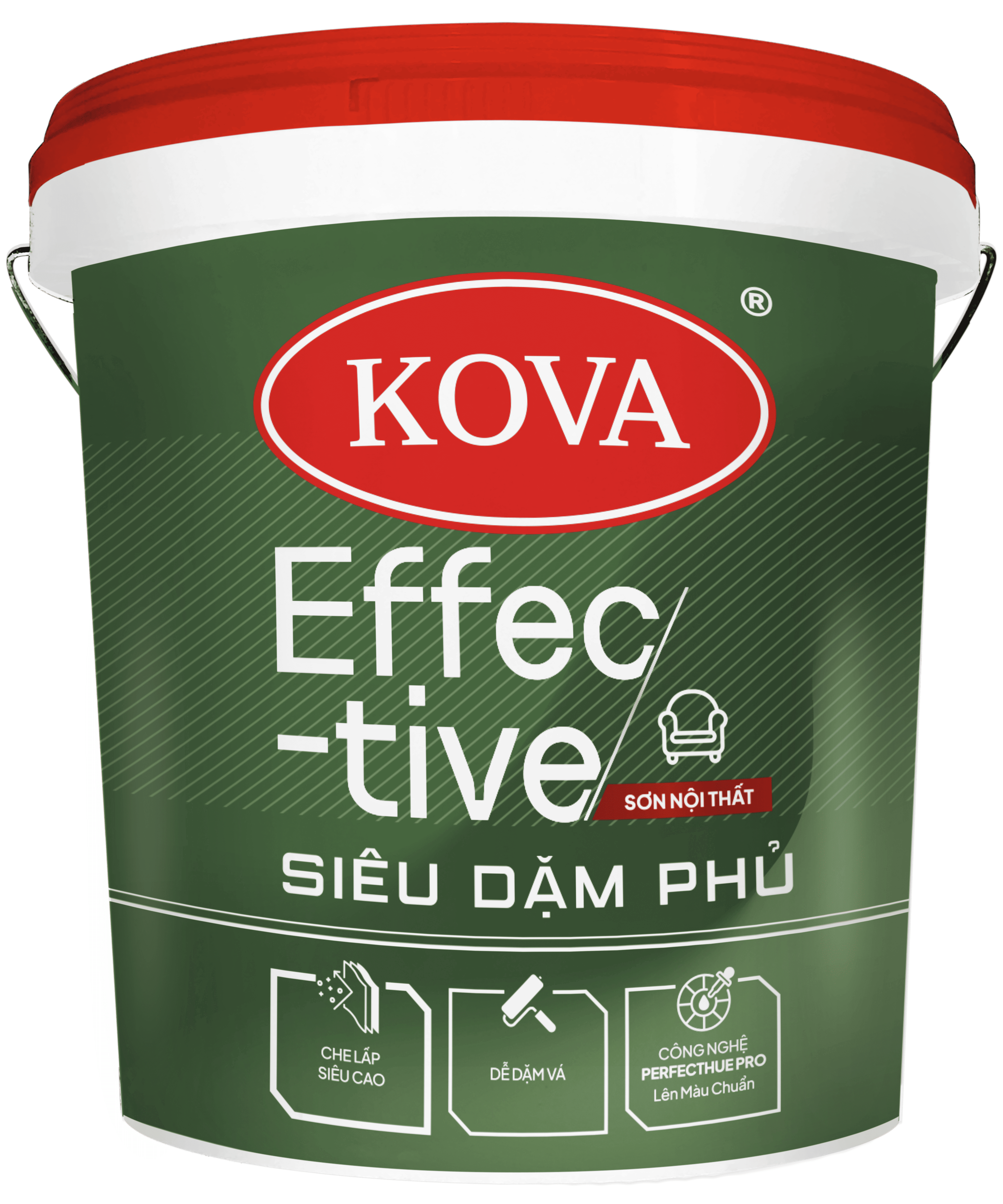 sơn nội thất Effective siêu dặm phủ
